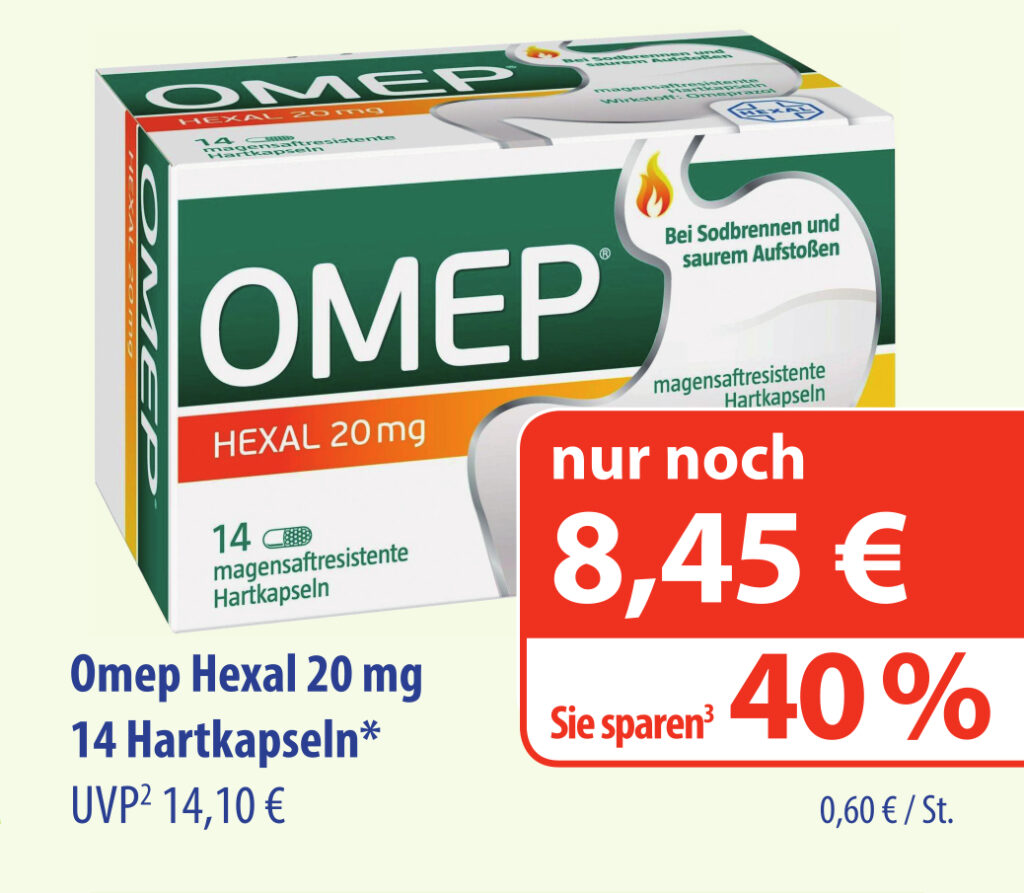 Apotheke Illertissen Angebot Omep Hexal